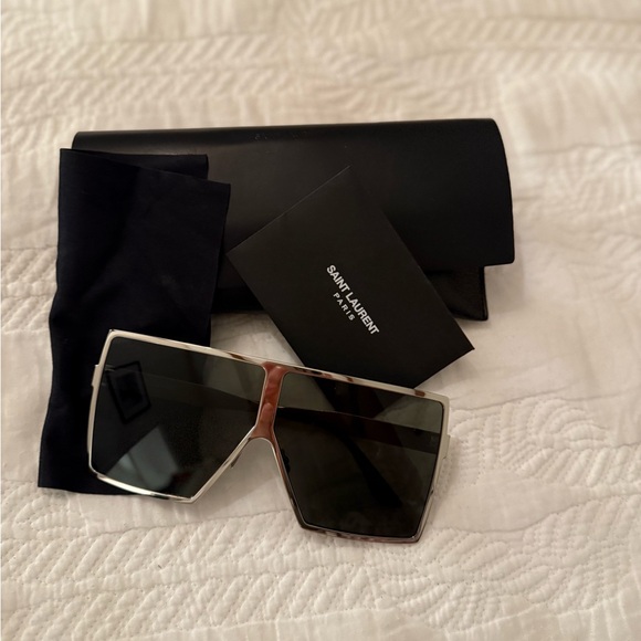 Saint Laurent shield  Sunglasses - Picture 1 of 2